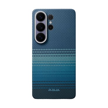 Premium maska Pitaka "Edge" s Aaron NFC gumbima za Samsung Galaxy S26 Ultra - moonrise