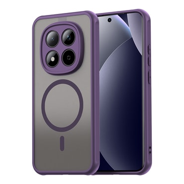 Hibridna maska "HaloFrost II MagSafe" za Xiaomi Redmi Note 15 Pro 5G - purple