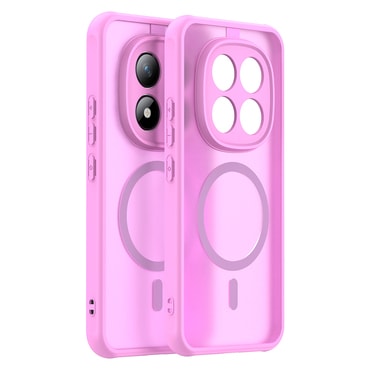 Hibridna maska "HaloFrost II MagSafe" za Xiaomi Redmi Note 15 Pro Plus / Poco M8 Pro - pink