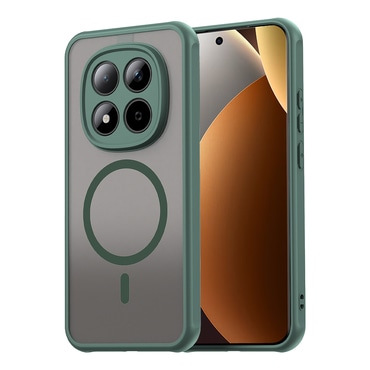 Hibridna maska "HaloFrost II MagSafe" za Xiaomi Redmi Note 15 Pro Plus / Poco M8 Pro - green