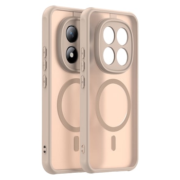 Hibridna maska "HaloFrost II MagSafe" za Xiaomi Redmi Note 15 Pro Plus / Poco M8 Pro - gold