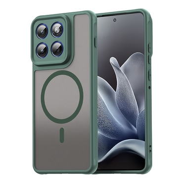 Hibridna maska "HaloFrost II MagSafe" za Motorola Edge 70 - green