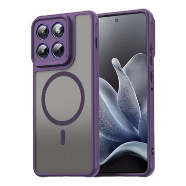 Hibridna maska "HaloFrost II MagSafe" za Motorola Edge 70 - purple