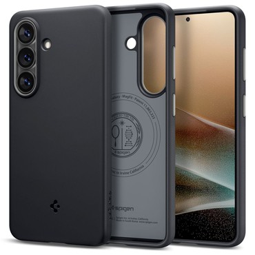 Maska Spigen "Nano Pop Mag za Samsung Galaxy S26 - black sesame