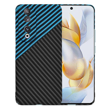 Čvrsta TPU maska Techsuit "Carbonite FiberShell" za Honor 90 - blue pulse