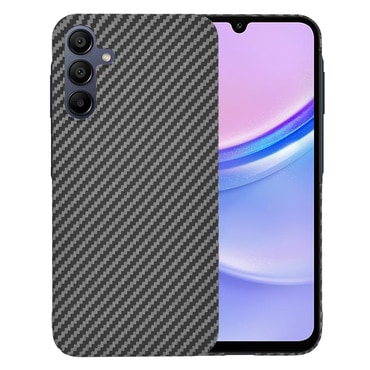 Čvrsta TPU maska Techsuit "Carbonite FiberShell" za Samsung Galaxy A15 - black