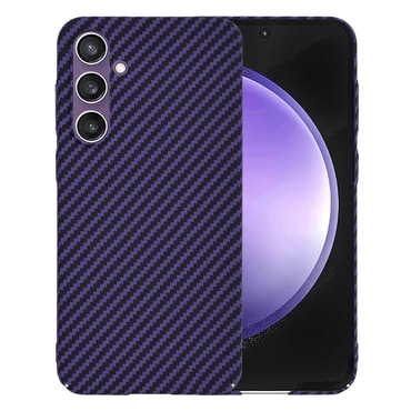 Čvrsta TPU maska Techsuit "Carbonite FiberShell" za Samsung Galaxy S23 FE - purple