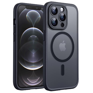 Hibridna maska "PureFrost MagSafe" za iPhone 12 Pro - black