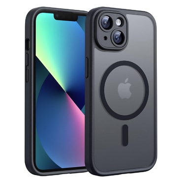 Hibridna maska "PureFrost MagSafe" za iPhone 13 - black