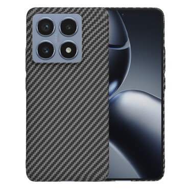 Čvrsta TPU maska Techsuit "Carbonite FiberShell" za Xiaomi 14T Pro - black