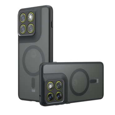 Hibridna maska "PureFrost MagSafe" za Motorola Edge 70 - black