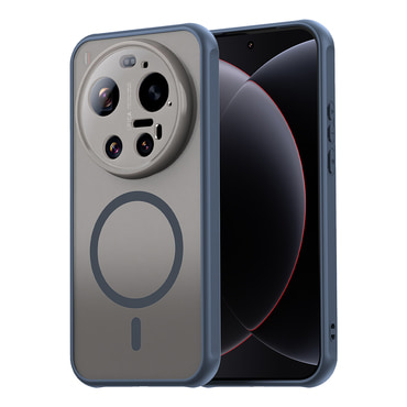 Hibridna maska "HaloFrost II MagSafe" za Xiaomi 17 Ultra - navy blue