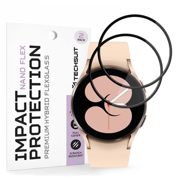 2-Pack zaštitnih folija 3D Full Body Techsuit "Nano Flex" za Samsung Galaxy Watch4 40mm