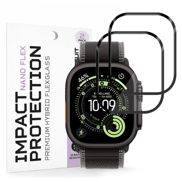 2-Pack zaštitnih folija 3D Full Body Techsuit "Nano Flex" za Apple Watch Ultra / Ultra 2 / Ultra 3