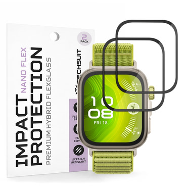 2-Pack zaštitnih folija 3D Full Body Techsuit "Nano Flex" za Huawei Watch Fit 4 Pro