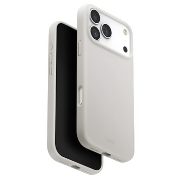Premium maska UNIQ "Lino MagClick™" za iPhone 17 Pro Max - Mist Grey