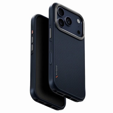 Premium maska UNIQ "Keva Aramid™" od aramidnih vlakana za iPhone 17 Pro - Navy Blue
