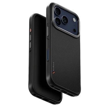 Premium maska UNIQ "Keva Aramid™" od aramidnih vlakana za iPhone 17 Pro Max - Black