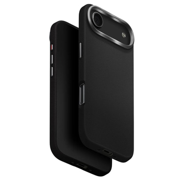 Premium maska UNIQ "Lyden Leatherette Case™" od umjetne kože za iPhone Air - Black