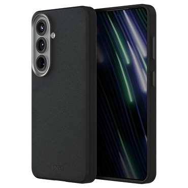 Premium maska UNIQ "Lyden Leatherette Case™" od umjetne kože za Samsung Galaxy S26 - Black