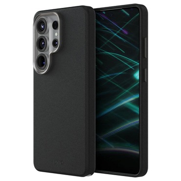 Premium maska UNIQ "Lyden Leatherette Case™" od umjetne kože za Samsung Galaxy S26 Ultra - Black