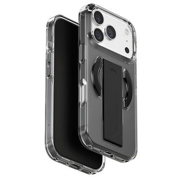 Premium maska UNIQ "Heldro Air MagClick™" za iPhone 17 Pro Max - Black / Gray