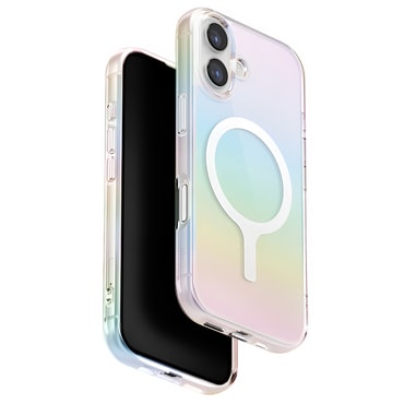 Premium maska UNIQ "Iridescia MagClick™" za iPhone 17 - Rainbow