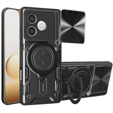 Maska  Techsuit "CamGuard pro" za Honor 600 Lite - crna