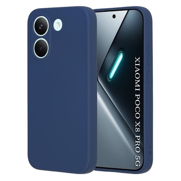 Silikonska maska Techsuit SoftFlex za Xiaomi Poco X8 Pro - plava