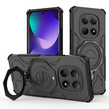 Hibridna maska "Carbon Shield Pro" za Xiaomi Redmi Note 15 5G / Poco M8 - black