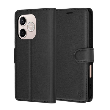Torbica Techsuit "Leather Folio" za Honor 600 Lite - crna