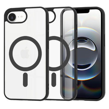 Hibridna maska Techsuit "MagSafe Pro" za iPhone 16e / iPhone 17e - black