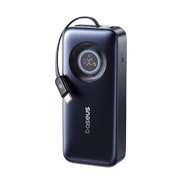 Power bank Baseus Enercore CR11 20000mAh - 67W, ugrađeni USB-C kabel, digitalni zaslon - black