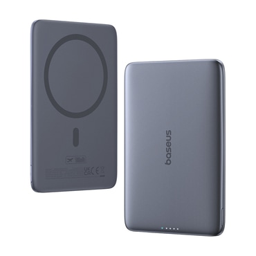 Power bank Baseus "PicoGo AM41" 5000mAh s MagSafe tehnologijom i LED indikatorom - gray