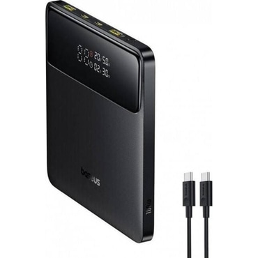 Power bank Baseus "Blade H1 Lite" 20000mAh 100W s digitalnim prikazom i priloženim Type-C kabelom - black
