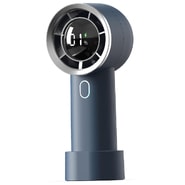 Ventilator Techsuit "HX130" s digitalnim zaslonom, ultra tihi, 1200mAh - plavi