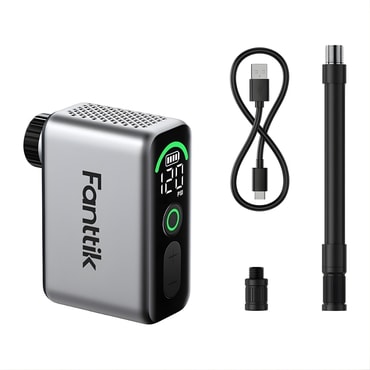 Mini kompresor Fanttik X10 Ace - 120 PSI, digitalni zaslon, USB-C punjenje - crni