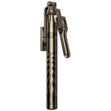 Selfie štap Techsuit "K28" s Bluetooth daljinskim, sklopiv, 175cm - crn