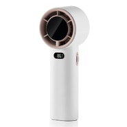 Ventilator Techsuit "K38" prijenosni, podesiv, digitalni zaslon, 4000mAh - bijeli