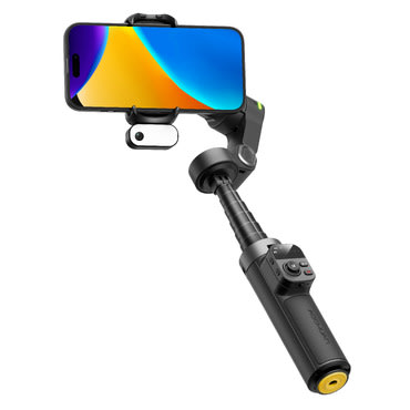 Gimbal stabilizator Smart X3 - 3-osni stabilizator s AI praćenjem, LED svjetlom i teleskopskom palicom za mobilne uređaje