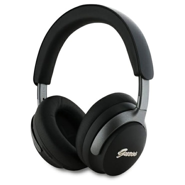 Bluetooth Over-Ear slušalice Guess "Metal Script Logo" BT 5.4 s ANC, ENC i IPX4 vodootpornošću - black