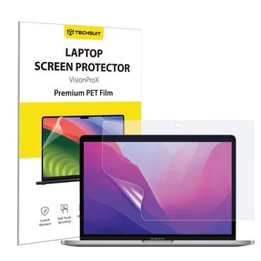 Zaštitna folija Techsuit "VisionProX" protiv plave svjetlosti za MacBook Pro 13" (A1706/A1708/A1989/A2159/A2251/A2289/A2338) - mat prozirna