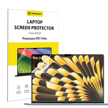 Zaštitna folija Techsuit "VisionProX" protiv plave svjetlosti za MacBook Air 15" (A2941/A3114) - mat prozirna