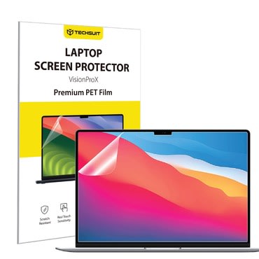 Zaštitna folija Techsuit "VisionProX" protiv plave svjetlosti za MacBook Pro 14" (A2442/A2779/A2918/A2992) - mat prozirna