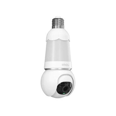 Pametna nadzorna kamera Imou "Indoor Wi-Fi Bulb Cam" 5MP, E27, s mikrofonom, prepoznavanjem ljudi i noćnim vidom - white