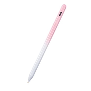 Stylus pisalo Techsuit "S3" - univerzalno, USB-C s brzim punjenjem - roza