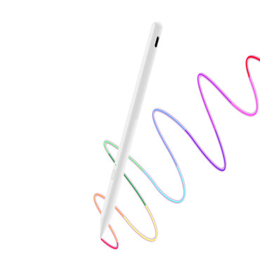 Stylus pisalo Techsuit "AX10" Bluetooth, USB-C, Palm Rejection, Tilt Pressure Sense, 130mAh - bijelo