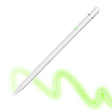 Stylus pisalo Techsuit "AP01 Pro" Bluetooth, USB-C, Palm Rejection, Tilt Pressure Sense, 125mAh - bijelo