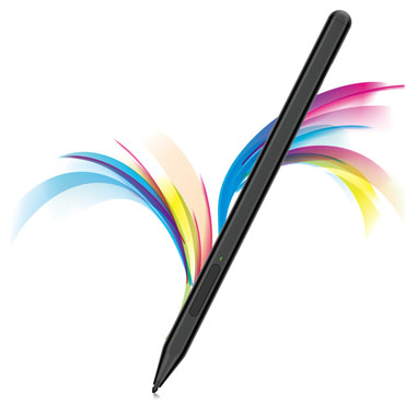 Stylus pisalo Techsuit "F97" - USB-C, Palm Rejection, 90mAh - crno