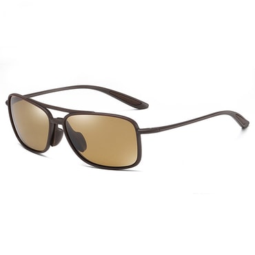 Sunčane naočale Techsuit "MM99" polarizirane, UV zaštita - matte brown